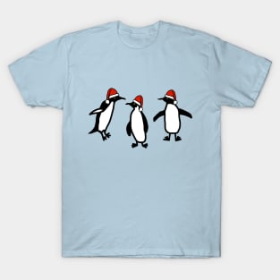 Christmas Dancing Penguins T-Shirt